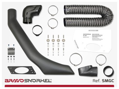 BRAVO SNORKEL MERCEDES G CLASS W460 / 461 / 463 (1979 - 2018) REF. SMGC