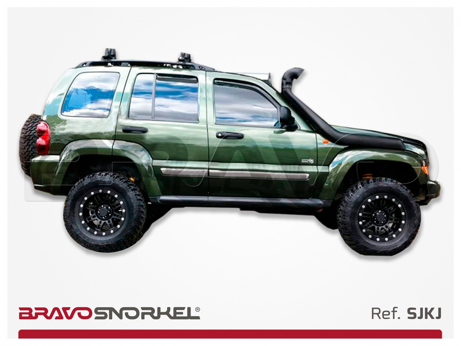 BRAVO SNORKEL JEEP CHEROKEE KJ (2002 2007)