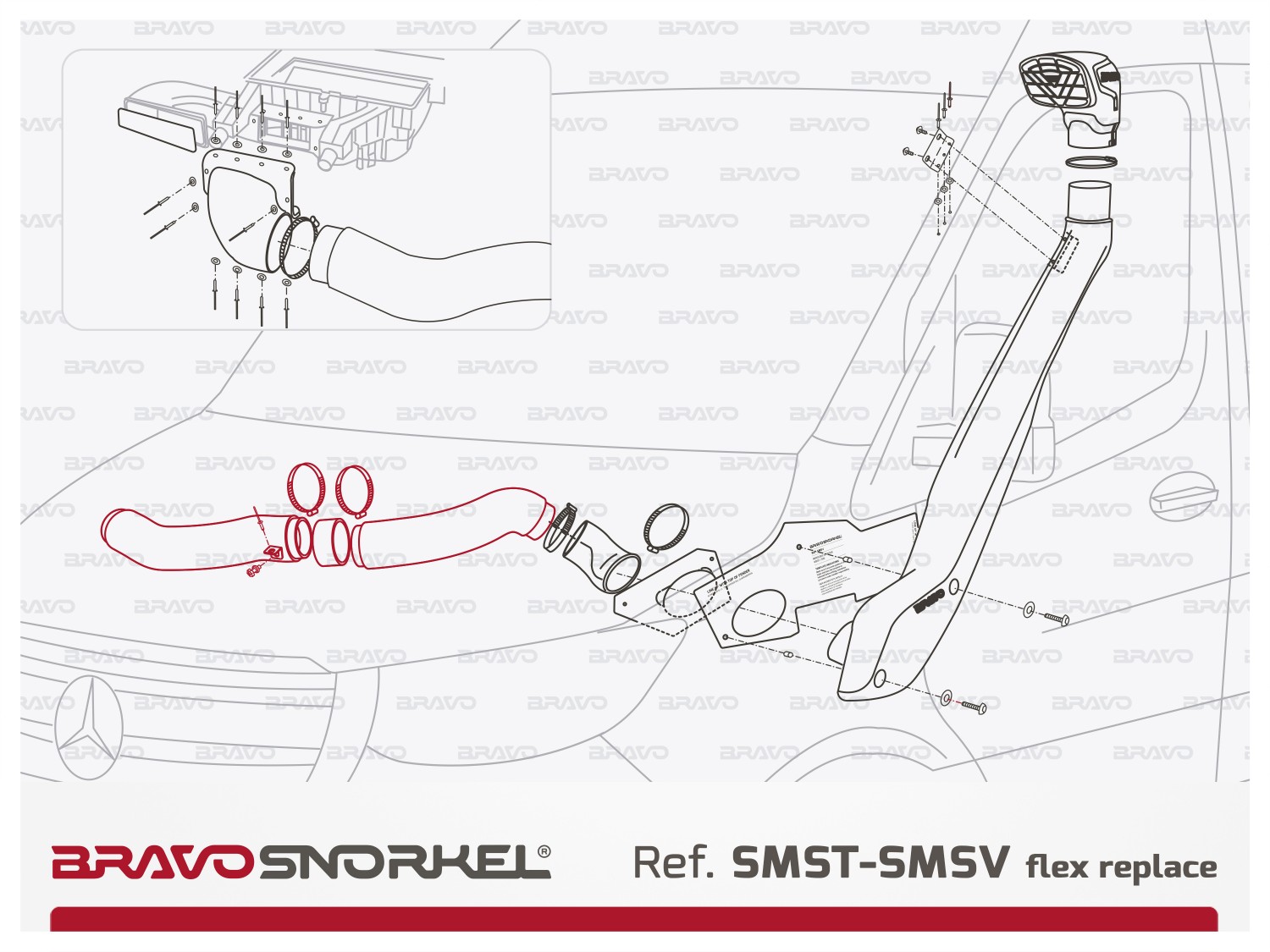 MERCEDES SPRINTER W907 (2018 - ) SMST-SMSV Flex replace